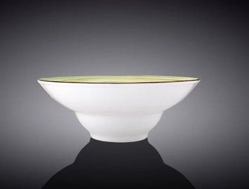 Тарілка глибока Wilmax SPIRAL PISTACHIO 20 см 800 мл 21332 фото