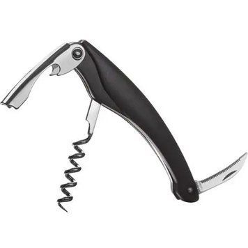 Штопор WAITER'S CORKSCREW BLACK (VacuVin) 21754 фото