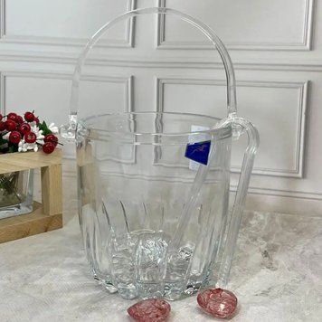 Відро для льоду зі щіпцями 125 мм 11577 фото