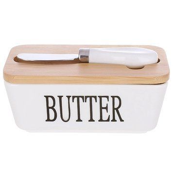 Маслянка з ложкою Butter 35125 фото