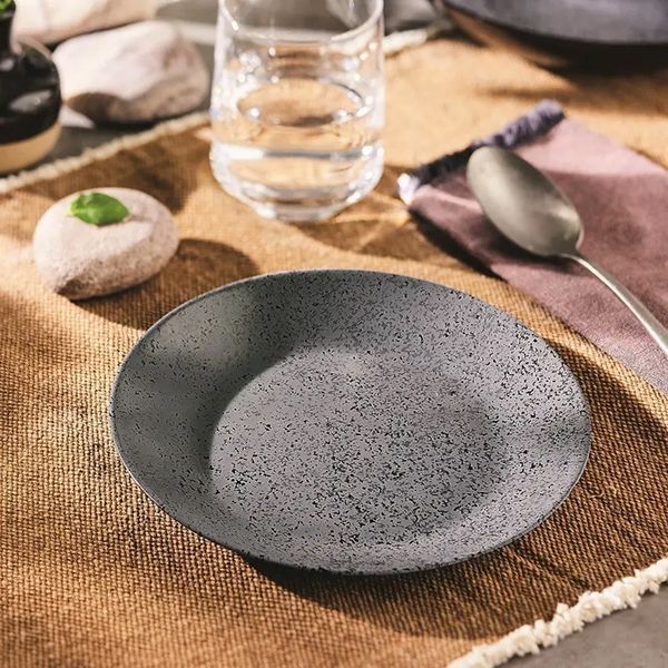 Тарелка десертная LUMINARC SLATE BLACK 18 см (V0117) 12755 фото