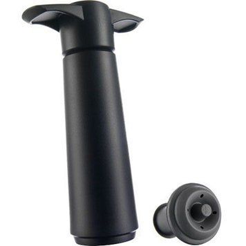 Набір для зберігання вина у пляшці Wine Saver Black (1 насос, 1 пробка) 21761 фото