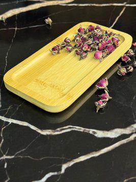 Подставка для суши и закусок, бамбук, 20,5х10,5 см 11827 фото