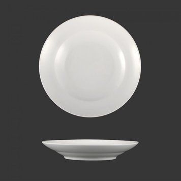 Тарелка глубокая бортовая Extra White 22 cм 01276 фото