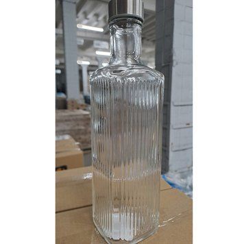 Стеклянная бутылка Uniglass Aqua Vertis 1 л 14059 фото