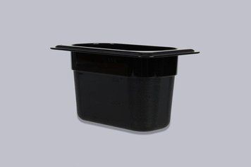 Гастроемкость поликарбонат черная GN 1/9-100 00711 фото