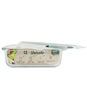 Стеклянный контейнер Uniglass Unisafe Rectangular 640 мл 12284 фото