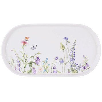 Блюдо фарфоровое 30.5*16см Floral 30300 фото