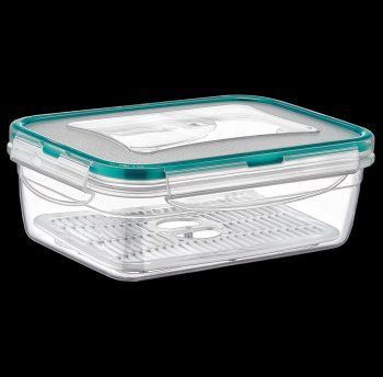 Контейнер на защелках Fresh Box 21х14,5х7 см 04212 фото