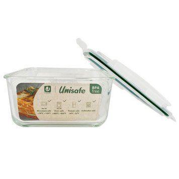 Стеклянный контейнер Uniglass Unisafe Square 700 мл 12289 фото