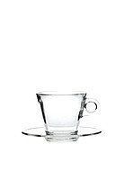 Скляна чашка Cappucino 280 мл 01584 фото
